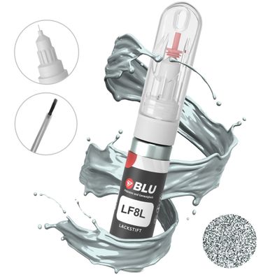Lackstift LF8L GRAU Steelgrau SKODA Autolack 2in1 Reparatur