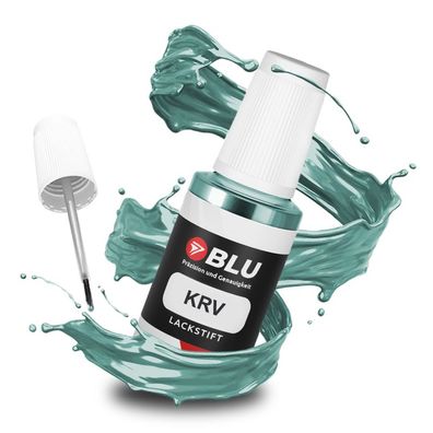 Lackstift KRV grau grün vert romarin für peugeot citroen autolack BLU