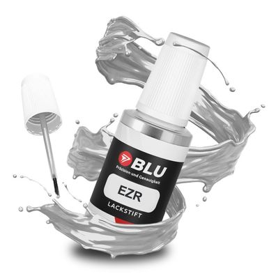 Lackstift EZR silber gris aluminium met für peugeot citroen autolack BLU