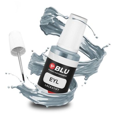 Lackstift EYL silber gris iceland met für peugeot citroen autolack BLU