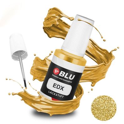 Lackstift EDX gold juane vermeer für peugeot citroen autolack BLU