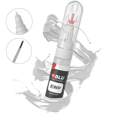 Lackstift EWP weiss blanc banquise für peugeot citroen autolack 2in1 BLU