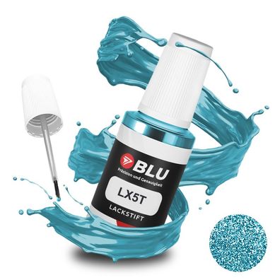 Lackstift LX5T blau eisvogel blue für audi vw autolack BLU