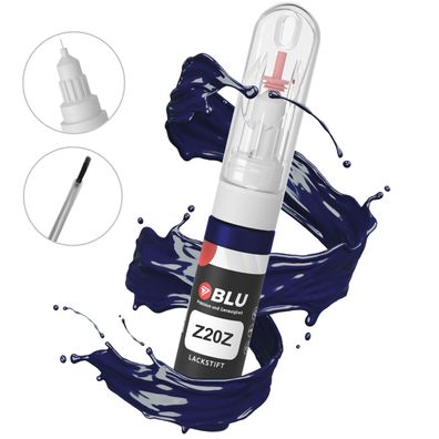 Lackstift Z20Z blau royal blau für opel autolack 2in1 BLU