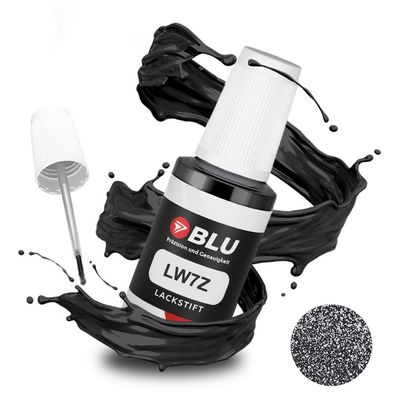 Lackstift LW7Z grau gris track met. für seat autolack BLU
