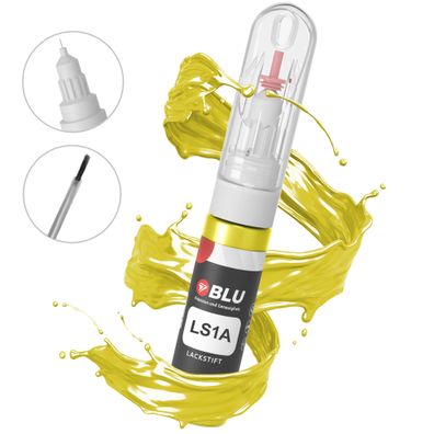 Lackstift LS1A gelb amarillo crono für seat autolack 2in1 BLU