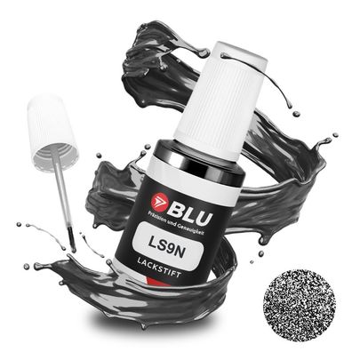 Lackstift LS9N schwarz negrotinta metallic für seat autolack BLU