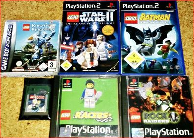 PS1/ PSX/ PS2/ GBA LEGO Games: Star Wars 2, Racers , Batman, Indiana Jones, Knights