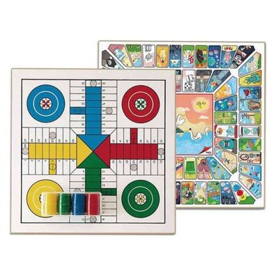 Parchís-Oca Spielbrett Cayro Holz