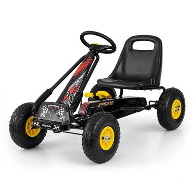 Kinder-Gokart Milly Mally Thor Schwarz