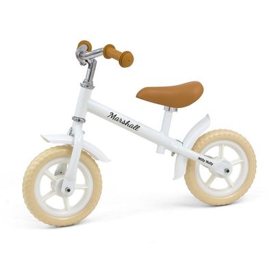Kinder-Reflektor-Fahrrad Milly Mally Marshall Wei&#223;