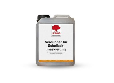 Leinos Verdünner für Schellackmaskierung 956 2,5 L