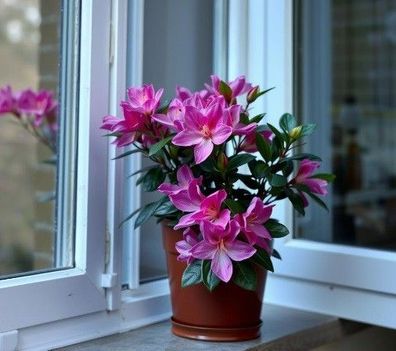 geflammter Zimmer- Oleander Stecklinge Herbstdeko Fensterdeko Deko für Haus Garten