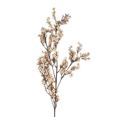 Clayre & Eef Kunstblume 10x8x104 cm Weiß Kunststoff (Gr. 10x8x104 cm)