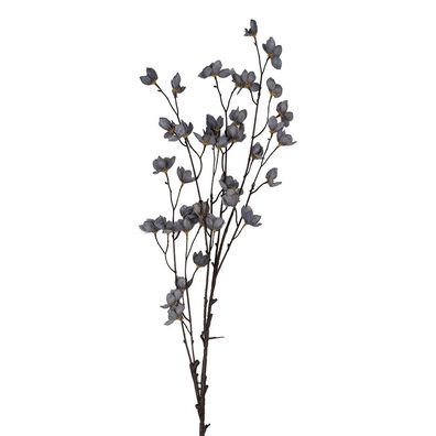 Clayre & Eef Kunstblume 8x8x110 cm Blau Kunststoff (Gr. 8x8x110 cm)