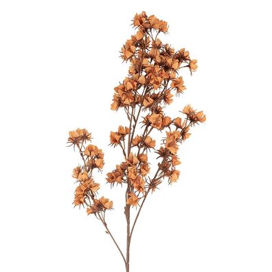 Clayre & Eef Kunstblume 10x10x86 cm Orange Kunststoff (Gr. 10x10x86 cm)
