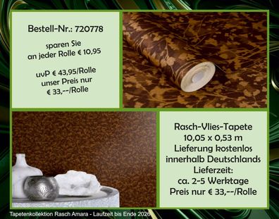 Tapete 720778 Rasch Amara (26)