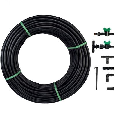 Set mit einem WATER FLOW DRIP-Schlauch - 50 m