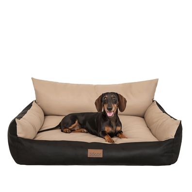 Hundebett Wasserfestes "Joker Lite", 65x50cm | Hundesofa mit Matratze | PillowPrim