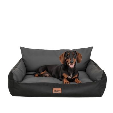 Hundebett Wasserfestes "Joker Lite", 80x65cm | Hundesofa mit Matratze | PillowPrim