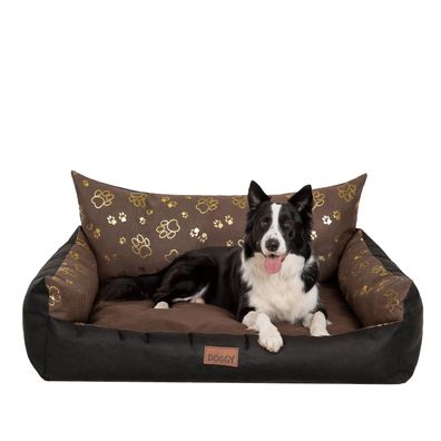Hundebett Wasserfestes "Joker Lite", 105x80cm | Hundesofa mit Matratze | PillowPrim