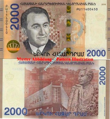 Armenien / Armenia 2000 DRAM 2018 Unc P. 62 #6660