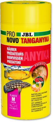 JBL ProNovo Tanganyika Flakes M 1000ml Futter Flockenfutter für Cichliden