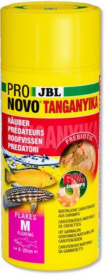 JBL ProNovo Tanganyika Flakes M 250ml Futter Flockenfutter für Cichliden