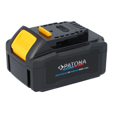 PATONA 18V Werkzeug-Akku für Dewalt XR-Serie mit USB-C PD65W – 5000 mAh