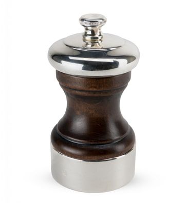 Peugeot PALACE versilbert/Holz poliert - 10 cm Pfeffermühle