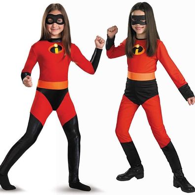 The MRS Incredibles Kostum Kind Madchen Halloween Karneval Verkleidung Cosplay