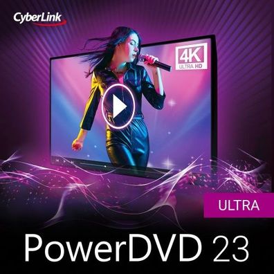 Cyberlink PowerDVD 23 Ultra / 1PC / Dauerlizenz / KEY (ESD)