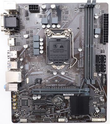 Gigabyte Intel H410M S2H mATX Motherboard LGA1200 DDR4 H410