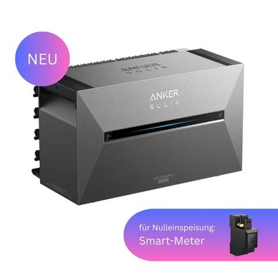 Balkonkraftwerk Speicher Anker Solarbank 3 PRO 2,7 kWh, bis zu 8 Solarmodule