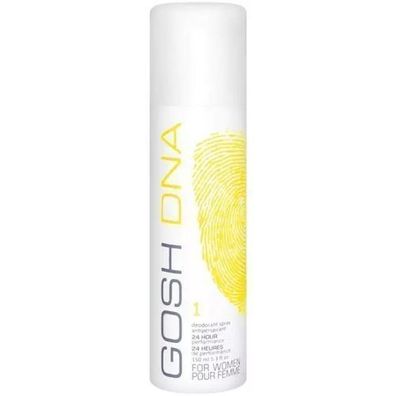 Gosh DNA 1 Damen Deodorant Spray, 150 ml