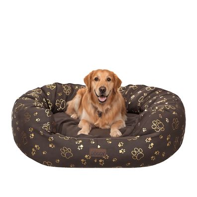 Hundebett "Amazing" Wasserfestes, 115x95cm | Ovale Hundeliege | PillowPrim