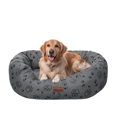 Hundebett "Amazing" Wasserfestes, 115x95cm | Ovale Hundeliege | PillowPrim