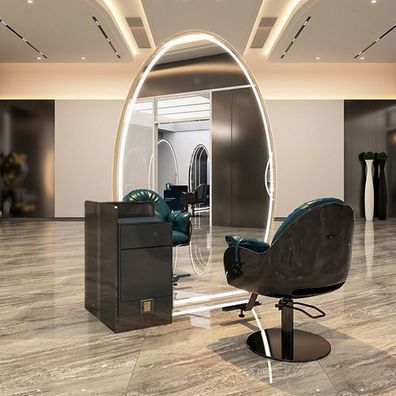 Konsole Friseur Barber Kosmetikspiegel LED 220x150 PRO