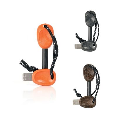 Light My Fire Swedish FireSteel BioArmy Feuerstarter Black/Cocoshell/Orange Bushcraft
