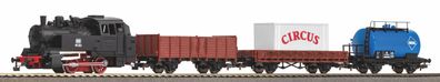 Piko H0 57113 Starter-Set Dampflok Tenderlok BR 89 003 mit Güterwagen + A-Gleis