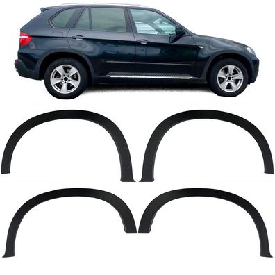 Kotflügel Radlauf Verbreiterungen Set passt für BMW X5 E70 06-13