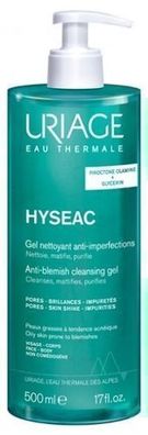 Uriage Hyseac Reinigungsgel, 500 ml - Perfekt für eine sanfte, tägliche Gesichts