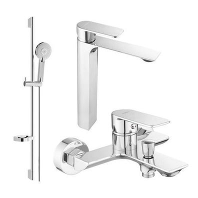 Mexen Alexa DS40 Badewannenset, Chrom - 71213DS40-00