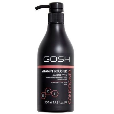 Gosh Vitamin Booster Haarconditioner, 450 ml - Intensive Naehrpflege fuer starkes