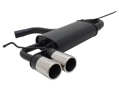 NOVUS Sportauspuff 2x76mm passend für VW Golf 5 AUDI A3 8P Scirocco 1.8/2.0TFSi