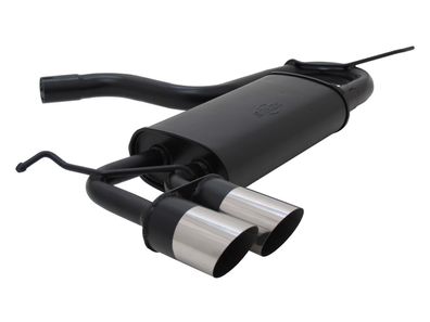 NOVUS Sportauspuff 2x76mm MS passend für VW Golf 5 AUDI A3 8P Scirocco 1.8/2.0TFSi