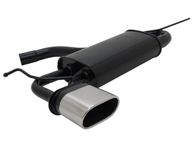 NOVUS Sportauspuff 135x75mm passend für VW Golf 5 AUDI A3 8P Scirocco 1.8/2.0TFSi