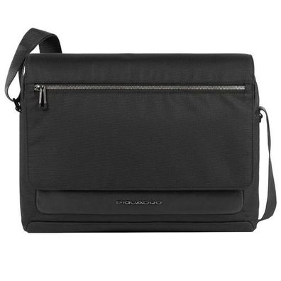 Piquadro Macbeth Messenger 40 cm - Black
