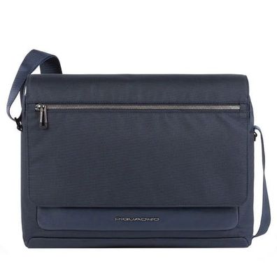 Piquadro Macbeth Messenger 40 cm - Blue