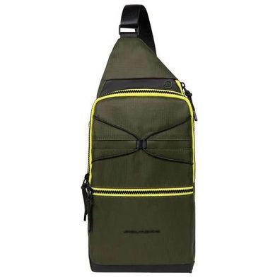 Piquadro Otello Crossovertasche 42 cm - Green